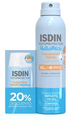 Immagine prodotto di Crema solare pediatrica per viso e corpo, SPF 50, confezione da 2