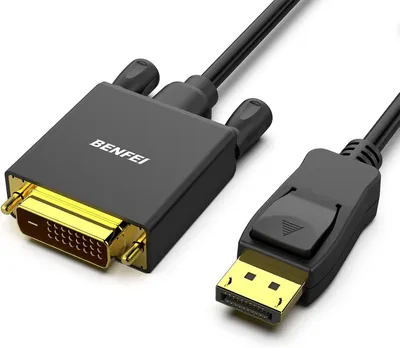 Produktbild von BENFEI DisplayPort auf DVI Kabel 3M 1080P@60HZ, Unidirektional DisplayPort DP Computer zu DVI-D 24+1 Monitor Stecker auf