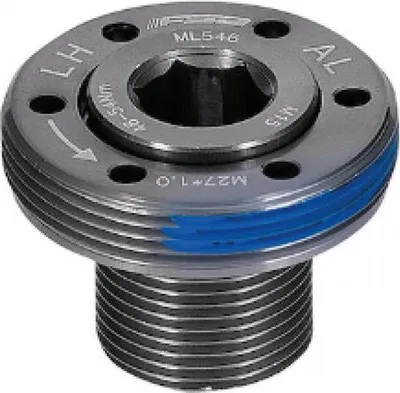 Produktbild von FSA Kurbelschrauben QR Crank Bolt Schwarz - Ersatzteil mit Abzieher.