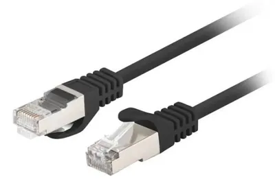 Immagine prodotto di Lanberg PCF6-20CC-0500-BK networking cable Black 5 m Cat6 F/UTP (FTP)