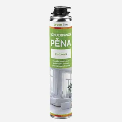 Produktbild von Montageschaum mit geringer Ausdehnung – Pistole, 750 ml, grün