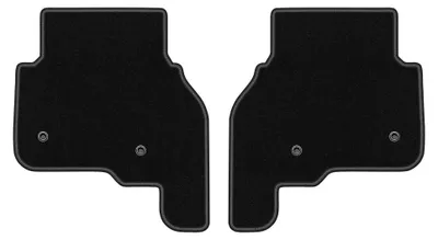 Immagine prodotto di Tappetini posteriori in moquette per Land Rover Discovery IV 2009-2016 (SUV) – 2 pezzi, neri, su misura – Wielganizator LUX