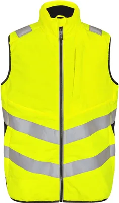 Produktbild von ENGEL Engel Warnschutz Steppweste Safety 5159-158 Gr. 4XL gelb/schwarz