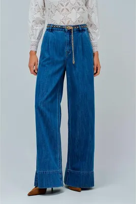 Zdjęcie produktu dla Salsa jeans 21010305 Pallazo jeans Blue M / 32 Woman Blue M