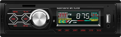 Obrázok produktu pre 12V Universal Car Stereo MP3 Hudobný prehrávač FM Radio AUX TF Card 1788