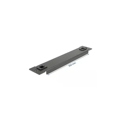 Produktbild von DELOCK 10" Netzwerkschrank Blindabdeckung 1 HE schwarz