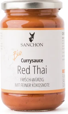 Produktbild von Sanchon Currysauce "Red Thai" (320 ml) -