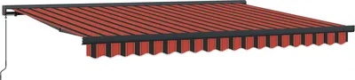 Obrázok produktu pre Zatemniteľná markíza Oranžová a Čierna 400 × 300 cm