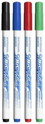 Produktbild von Velleda 3086120027247, Schwarz, Blau, Grün, Rot, Weiß, 1,4 mm, 4 Stück(e)