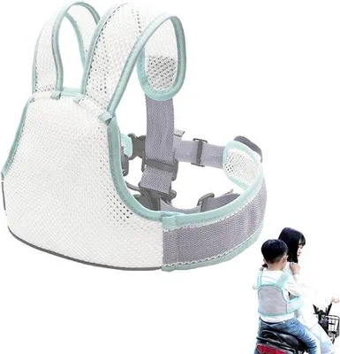 Immagine prodotto di Cintura di sicurezza per bambini per moto, biciclette e monopattini: traspirante e sicura