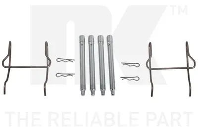 Produktbild von NK HINTEN Zubehörsatz Scheibenbremsbelag