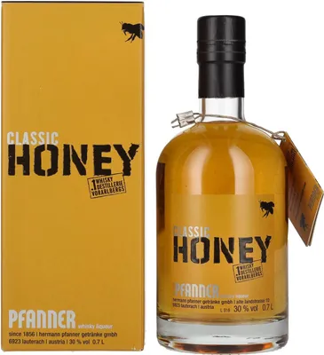 Produktbild von Pfanner Classic HONEY Whisky Liqueur 30% Vol. 0,7l in Geschenkbox