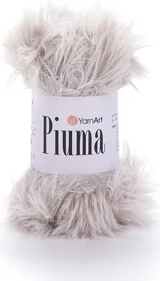 Produktbild von YarnArt Piuma 4404 Flauschgarn, 100% Polyester, 100m/50g, ideal für Strickprojekte