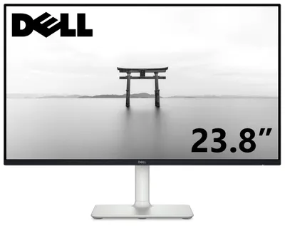 Produktbild von DELL S Series S2425H, 60,5 cm (23.8"), 1920 x 1080 Pixel, Full HD, LCD, 8 ms, Schwarz, Silber