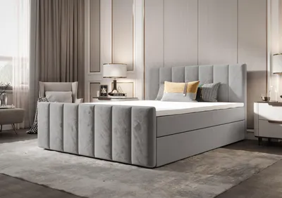 Produktbild von B&B Home Boxspringbett AdelleIV 160x200 cm – mit Bettkasten