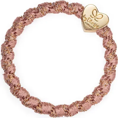 Obrázek produktu pro By Eloise London Gold Heart Woven Rosé