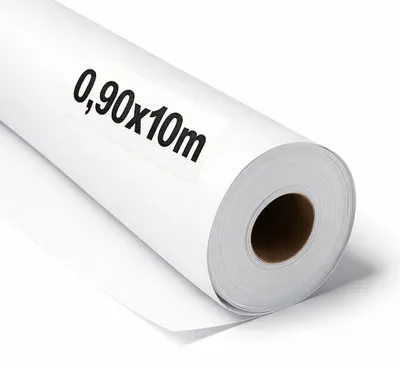 Immagine prodotto di Solidchoice - Carta kraft bianca, rotolo da 0,90 x 10 metri - confezione da 6 rotoli, ideale per confezioni regalo