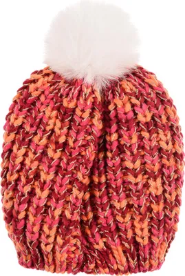 Produktbild von Minnie Mouse Kinder Mädchen Winter-Mütze Strick Bommelmütze, Farbe:Rot, Größe:54