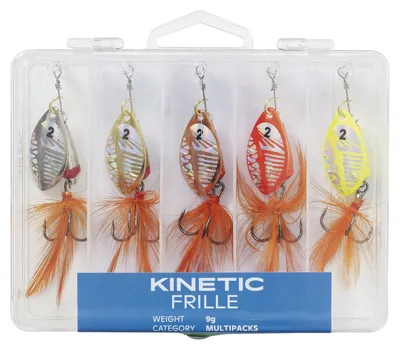 Produktbild von Kinetic Frille 9g - 5 Spinner im Set