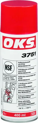 Produktbild von OKS Haftschmierstoff 3751 mit PTFE NSF-H1 weißlich Spray 400ml 12 Stk