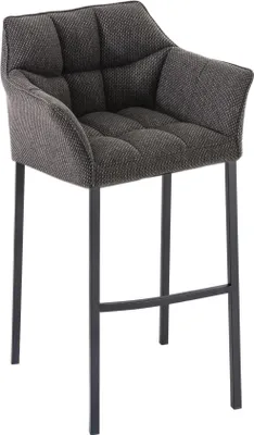 Produktbild von Barhocker mit Stoffpolsterung – Eleganter Sitz – Optimaler Sitzkomfort
