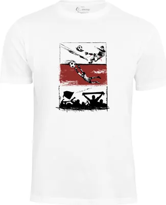 Produktbild von Cotton Prime® T-Shirt Fußball L weiss