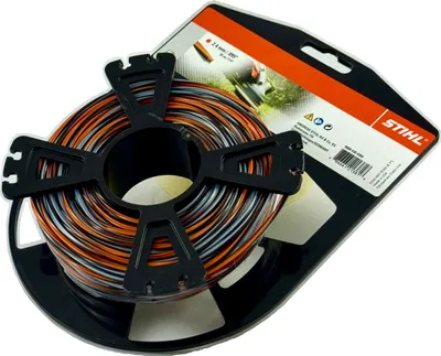 Obrázok produktu pre STIHL 00009304300 CF3 Pro kosiaca šnúra v tvare kríža s obsahom uhlíkových vlákien, oranžová