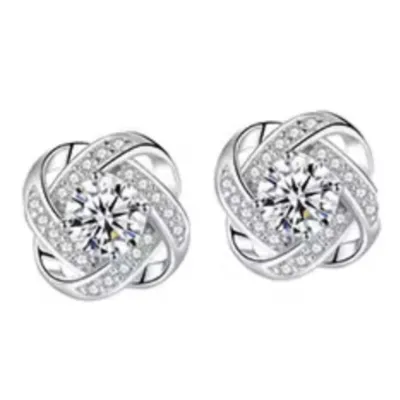 Produktbild von Ohrringe Ohrschmuck Zirkonia Glitzerstein-Ohrstecker Damenohrringe
