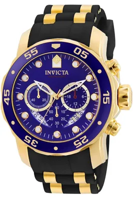 Obrázek produktu pro Invicta Pro Diver - SCUBA 6983 Pánské Hodinky - Quartz Hnutí - Nerezová Ocel s Modrým Ciferníkem - 48 mm