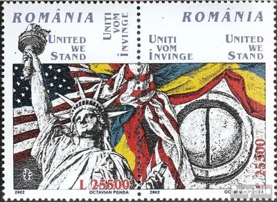 Produktbild von Briefmarken Rumänien 2002 Mi 5647-5648 Paar (kompl.Ausg.) postfrisch 11.09.2001 New York