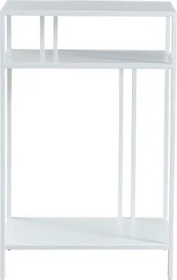 Produktbild von Konsolentisch ’Kumlinge’ Metall 55 x 30 x 85 cm Weiß