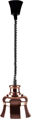 Produktbild von Wärmelampe, Glockenform, höhenverstellbar, 275W, Kupfer