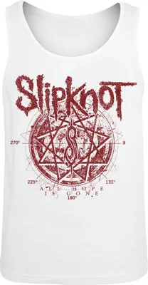 Produktbild von Slipknot Tank-Top Herren Star Symbol weiß L