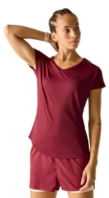 Image de T-shirt à manches courtes Dare2b Vigilant Rouge 42 Femme Rouge 42