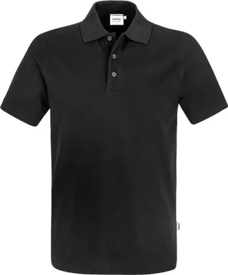 Produktbild von HAKRO Hakro Herren Premium-Poloshirt Pima Baumwolle #801 Gr. M schwarz