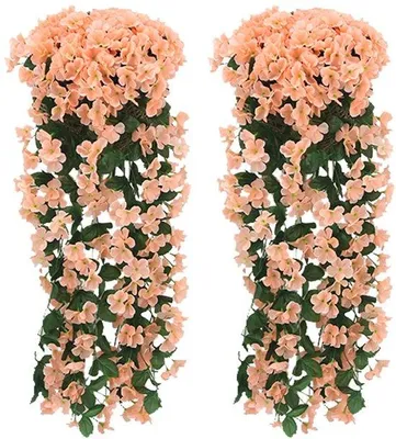 Produktbild von Unyqoos ® Künstliche Blumen Blaueregen 90 cm für Hochzeiten und Garten Dekoration, realistisch und pflegeleicht