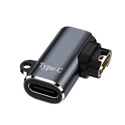 Produktbild von Typ-C Ladekabel Adapter Für Garmin Fenix 5 5S 5X Plus 6 6X 6X Pro 7 7S Vivoactive 3 Venu/Venu2/Venu3 / Garmin Vivoactive 3/4/5/3s Seitliche Biegung