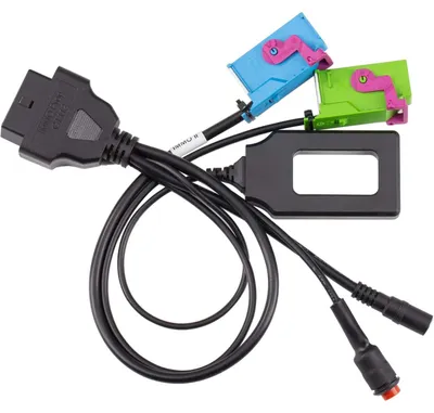 Produktbild von GODIAG GT112 K-Line-Kabel zur IMMO-Testung und Schlüssel-Synchronisation, kompatibel mit VW, Audi, Skoda, Seat, Generation 2 und 3, Anschluss an Armaturenbretter, OBD2