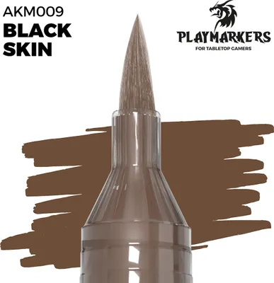 Produktbild von AK Interactive S.L. AK-M009 PLAYMARKER: Black Skin