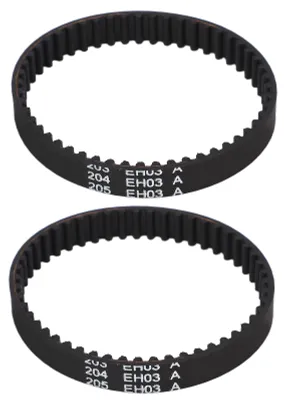 Imagen del producto de 2 correas de goma para aspiradora, resistentes al desgaste, repuestos para modelos SHArk AZ1002, AZ1000, AX952, AX950