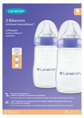 Productafbeelding van Lansinoh Drinkflessen (2 stuks)