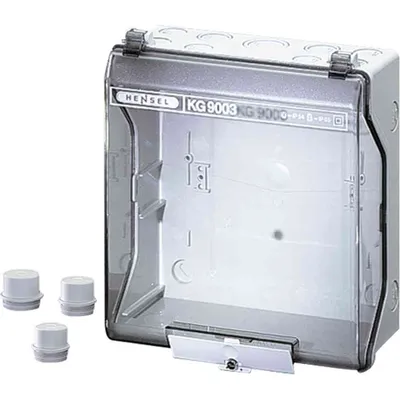Produktbild von HENSEL Wandgehäuse IP65 Kst B217xH253xT115mm ET95mm