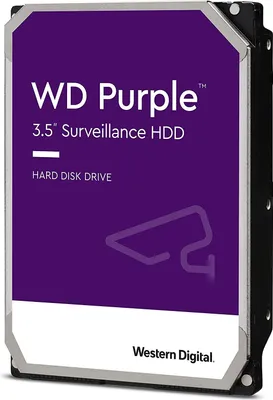 Produktbild von WD Purple™-Festplatte für Überwachungssysteme 4 TB, 3.5 Zoll, SATA 6 Gbit/s