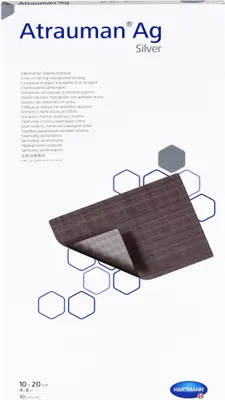 Immagine prodotto di Atrauman Ag 10x20 cm compresse sterili 10 pz