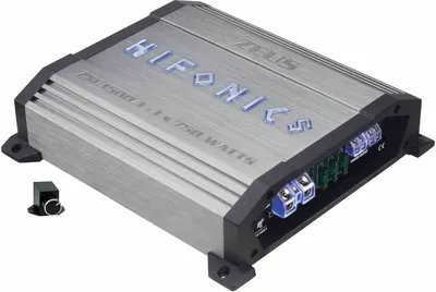 Produktbild von Hifonics ZXE1500/1 | Class D Mono Digital Verstärker Monoblock 12V Endstufe Auto Bass Subwoofer Fernbedienung