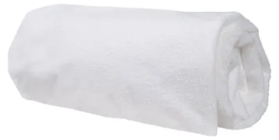 Produktbild von roba safe asleep® Matratzenschoner mit Feuchtigkeitsschutz für Matratzen 90x200cm bis 100x200cm, weiß