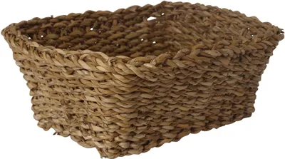 Produktbild von korb quadratisch hoch mittel 22x22x17cm seagrass