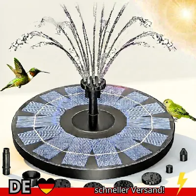Produktbild von 1 W 5 2 Solarbrunnen für den Außenbereich Geeignet Gartenteich