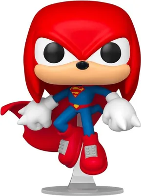 Zdjęcie produktu dla Figurka Sonic the Hedghog - Knuckles as Superman (Funko POP! Heroes 596)