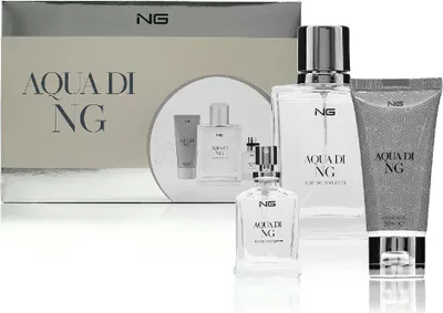 Obrázok produktu pre NG PARFÉMY NG Sada pre mužov, 3 kusy, Aqua di NG
